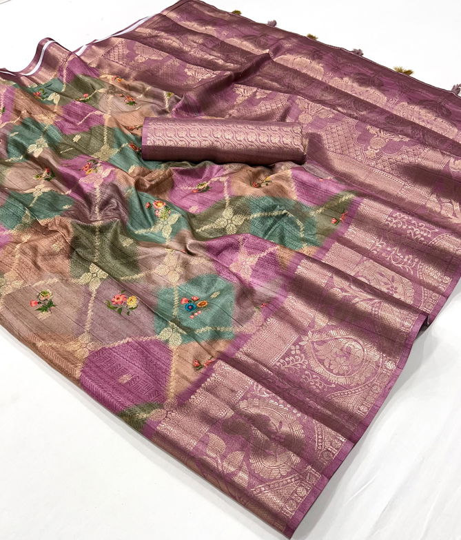 SRC 9629 Colour Soft Bambu Digital Printed Sarees Wholesale Shop In Surat